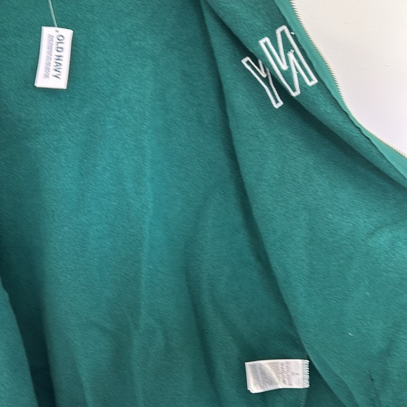 💚NEW Old Navy Logo Embroidered Full Zip French Terry Hoodie Sweatshirt sz Small - Picture 8 of 9